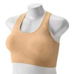 Plus Size Tek Gear® Seamless Low-Impact Sports Bra -Tek Gear Shop 3548821 Mini Latte