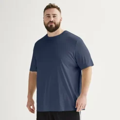 Big & Tall Tek Gear® Dry Tek Tee -Tek Gear Shop 3933692 Dark Blue