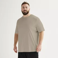 Big & Tall Tek Gear® Dry Tek Tee -Tek Gear Shop 3933692 Desert Shadow