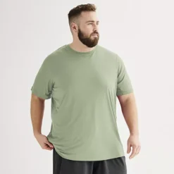 Big & Tall Tek Gear® Dry Tek Tee -Tek Gear Shop 3933692 Valor Green