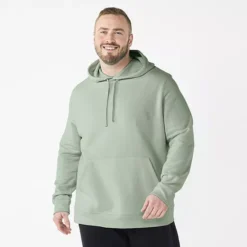 Big & Tall Tek Gear® Ultra Soft Pullover Hoodie -Tek Gear Shop 4972228 Valor Green