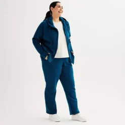 Plus Size Tek Gear® Ultrasoft Fleece Pants -Tek Gear Shop 5540618 ALT3