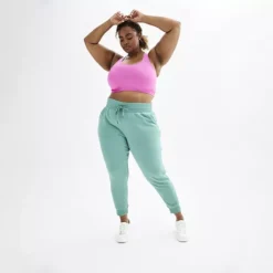 Plus Size Tek Gear® Ultrasoft Fleece Jogger Pants -Tek Gear Shop 5541074 CP ALT61