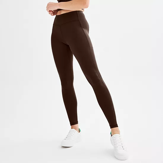 Women's Tek Gear® Ultrastretch High-Waisted Side Pocket Full-Length Leggings 10 Women's Tek Gear® Ultrastretch High-Waisted Side Pocket Full-Length Leggings - Image 10