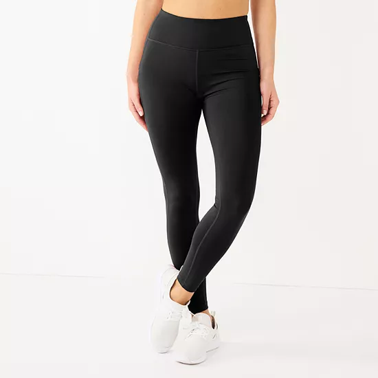 Women's Tek Gear® Ultrastretch High-Waisted Side Pocket Full-Length Leggings 1 Women's Tek Gear® Ultrastretch High-Waisted Side Pocket Full-Length Leggings