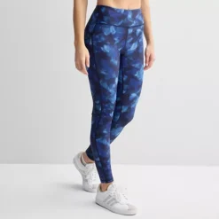 Women's Tek Gear® Ultrastretch High-Waisted Side Pocket Full-Length Leggings 17 Women's Tek Gear® Ultrastretch High-Waisted Side Pocket Full-Length Leggings -Tek Gear Shop 5550156 Navy Flittering