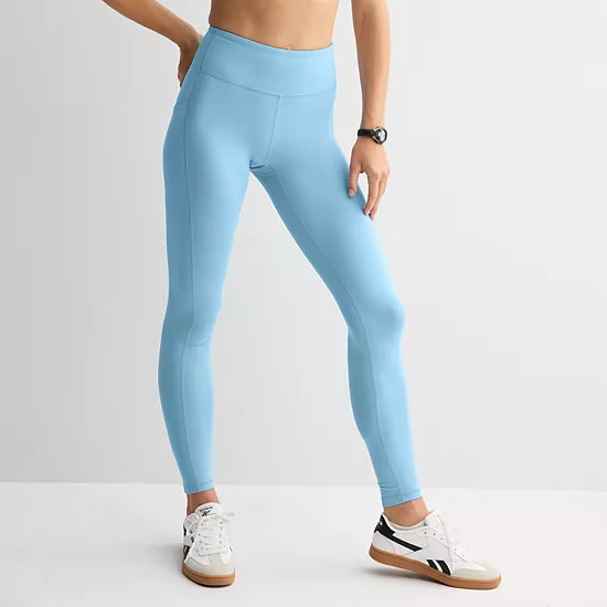 Women's Tek Gear® Ultrastretch High-Waisted Side Pocket Full-Length Leggings 3 Women's Tek Gear® Ultrastretch High-Waisted Side Pocket Full-Length Leggings - Image 3