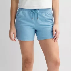 Women's Tek Gear® Essential Drawstring Athletic Shorts -Tek Gear Shop 5557777 Ultimate Gray 1