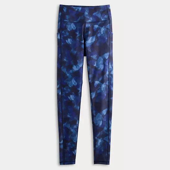 Petite Tek Gear® Ultrastretch High-Waisted 7/8 Leggings With Side Pockets 2 Petite Tek Gear® Ultrastretch High-Waisted 7/8 Leggings With Side Pockets - Image 2