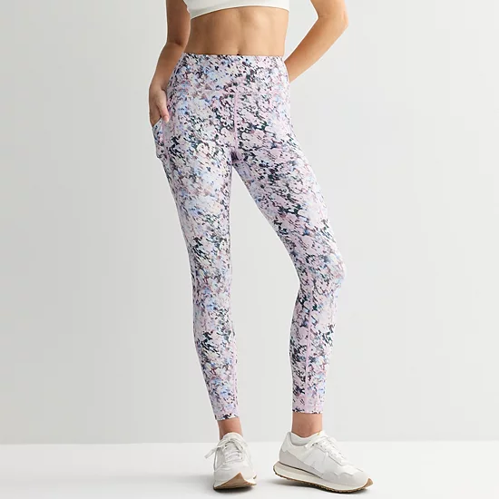 Petite Tek Gear® Ultrastretch High-Waisted 7/8 Leggings With Side Pockets 5 Petite Tek Gear® Ultrastretch High-Waisted 7/8 Leggings With Side Pockets - Image 5