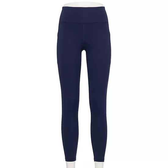 Petite Tek Gear® Ultrastretch High-Waisted 7/8 Leggings With Side Pockets 9 Petite Tek Gear® Ultrastretch High-Waisted 7/8 Leggings With Side Pockets - Image 9