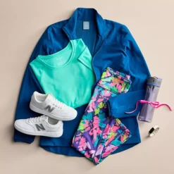 Women's Tek Gear® Ultrastretch Pocket High-Waisted Capri Leggings -Tek Gear Shop 5660787 ALT65