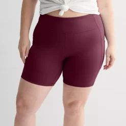 Plus Size Tek Gear® Ultrastretch 7-Inch Bike Shorts -Tek Gear Shop 5663392 Spanish Wine