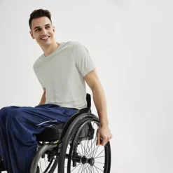 Men's Tek Gear® Adaptive DryTek Tee -Tek Gear Shop 5699517 Silver Spirit Grid