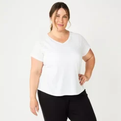 Plus Size Tek Gear® Core V-Neck Tee