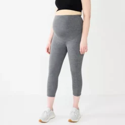 Maternity Tek Gear® Ultrastretch High Rise Capri Pants -Tek Gear Shop 6061183 ALT2