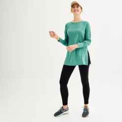 Women's Tek Gear® Long Sleeve Tunic Tee -Tek Gear Shop 6262959 ALT3