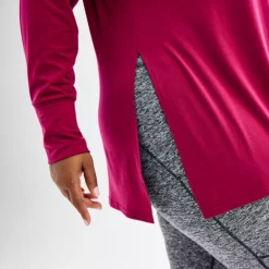 Plus Size Tek Gear® Long Sleeve Tunic Tee -Tek Gear Shop 6285310 ALT2