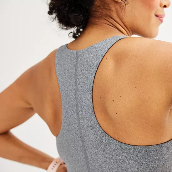 Women's Tek Gear® Ultrastretch Built-In Bra Racerback Tank Top 3 Women's Tek Gear® Ultrastretch Built-In Bra Racerback Tank Top - Image 3