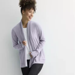 Women's Tek Gear® French Terry Wrap -Tek Gear Shop 6520698 Bella Lavender