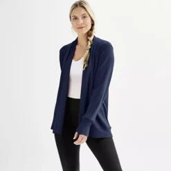 Women's Tek Gear® French Terry Wrap -Tek Gear Shop 6520698 Navy Romance