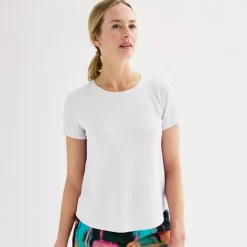 Women's Tek Gear® Mesh Short Sleeve Crewneck Top