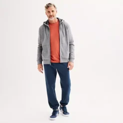 Men's Tek Gear® Ultra Soft Fleece Cinched Pants -Tek Gear Shop 6753115 ALT3