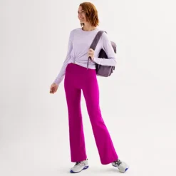 Petite Tek Gear® Ultrastretch Flare Leg Pants 8 Petite Tek Gear® Ultrastretch Flare Leg Pants -Tek Gear Shop 6793934 ALT3