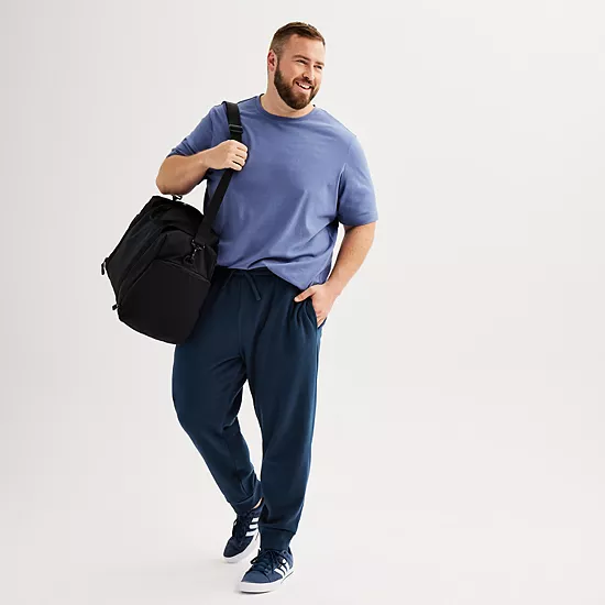 Big & Tall Tek Gear® Ultra Soft Fleece Joggers 4 Big & Tall Tek Gear® Ultra Soft Fleece Joggers - Image 4