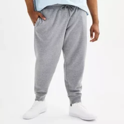 Big & Tall Tek Gear® Ultra Soft Fleece Joggers 10 Big & Tall Tek Gear® Ultra Soft Fleece Joggers -Tek Gear Shop 6808298 Light Gray 1
