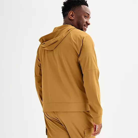 Men's Tek Gear® Performance Zip-Up Hooded Jacket 2 Men's Tek Gear® Performance Zip-Up Hooded Jacket - Image 2