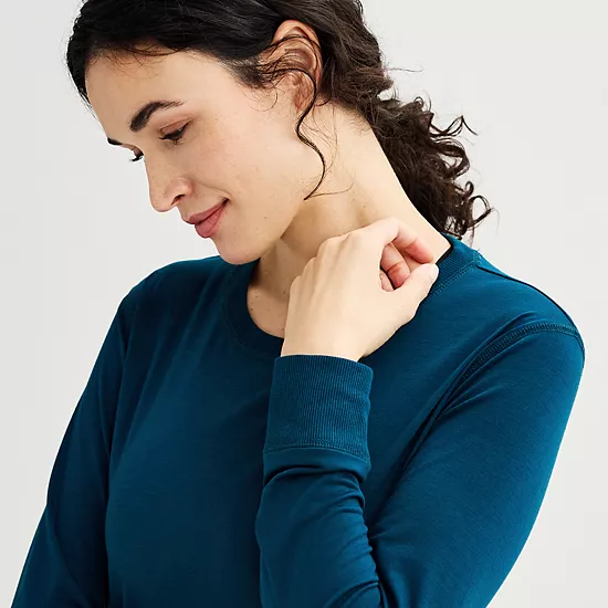 Women's Tek Gear® Long Sleeve Tee 3 Women's Tek Gear® Long Sleeve Tee - Image 3