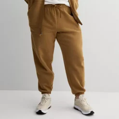 Big & Tall Tek Gear® Ultra Soft Fleece Cinched Pants -Tek Gear Shop 6941978 Rocky Brown