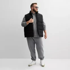 Big & Tall Tek Gear Ultra Soft Fleece Quarter-Zip 14 Big & Tall Tek Gear Ultra Soft Fleece Quarter-Zip -Tek Gear Shop 6943071 ALT3