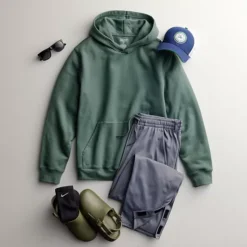 Men's Tek Gear Adaptive Ultra Soft Fleece Hoodie -Tek Gear Shop 6972384 CP ALT64