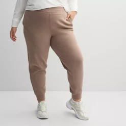 Plus Size Tek Gear® Ultracomfort Tapered Pants -Tek Gear Shop 7014949 Kalari Khaki 1