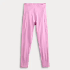 Women's Tek Gear® Ultrastretch Rib Pieced 7/8 Leggings In Regular & Plus Size -Tek Gear Shop 7156591 ALT4