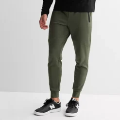 Men's Tek Gear® Performance Ponte Joggers -Tek Gear Shop 7160481 Army Bottle