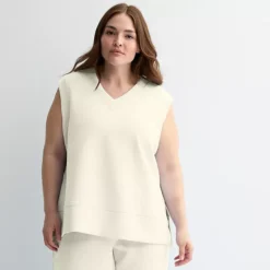 Plus Size Tek Gear Ultracomfort Vest -Tek Gear Shop 7161169 White Oak 1