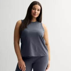 Plus Size Tek Gear® Essential Soft Tank Top -Tek Gear Shop 7173828 Heritage Gray