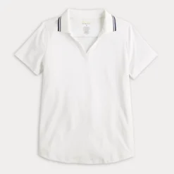 Women's Tek Gear® Sport Gear Polo Tee With Piping -Tek Gear Shop 7182087 ALT2