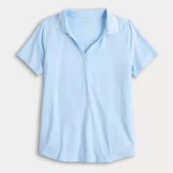 Women's Tek Gear® Sport Gear Polo Tee With Piping -Tek Gear Shop 7182087 ALT3