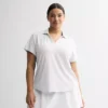 Plus Size Tek Gear® Sport Gear Grid Mesh Polo
