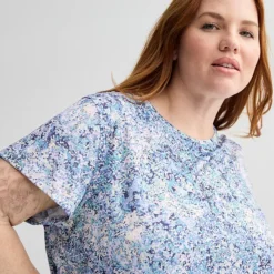 Plus Size Tek Gear® Mesh Tee -Tek Gear Shop 7255342 ALT2