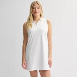Women's Tek Gear® Sport Gear Polo Tank Top Dress -Tek Gear Shop 7262612 Modern White 1