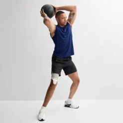 Men's Tek Gear® Adaptive Dry Tek Sleeveless Muscle Shirt -Tek Gear Shop 7265951 Blue Beauty