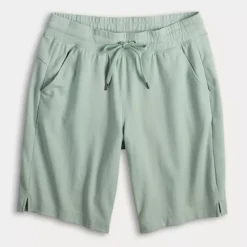 Petite Tek Gear® Essential Bermuda Shorts -Tek Gear Shop 7290905 ALT4