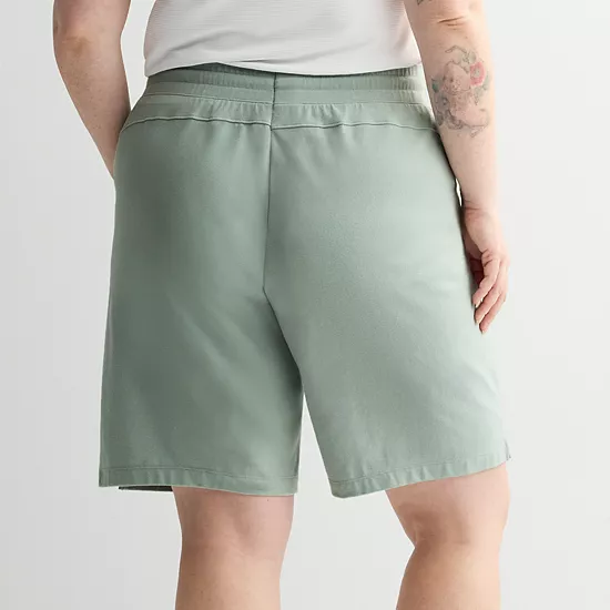 Plus Size Tek Gear® Essential Bermuda Shorts 2 Plus Size Tek Gear® Essential Bermuda Shorts - Image 2