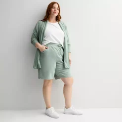 Plus Size Tek Gear® Essential Bermuda Shorts 8 Plus Size Tek Gear® Essential Bermuda Shorts -Tek Gear Shop 7290971 ALT3