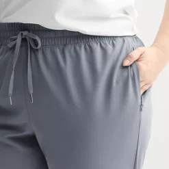 Plus Size Tek Gear® Woven Tulip Hem Pants -Tek Gear Shop 7295019 ALT2